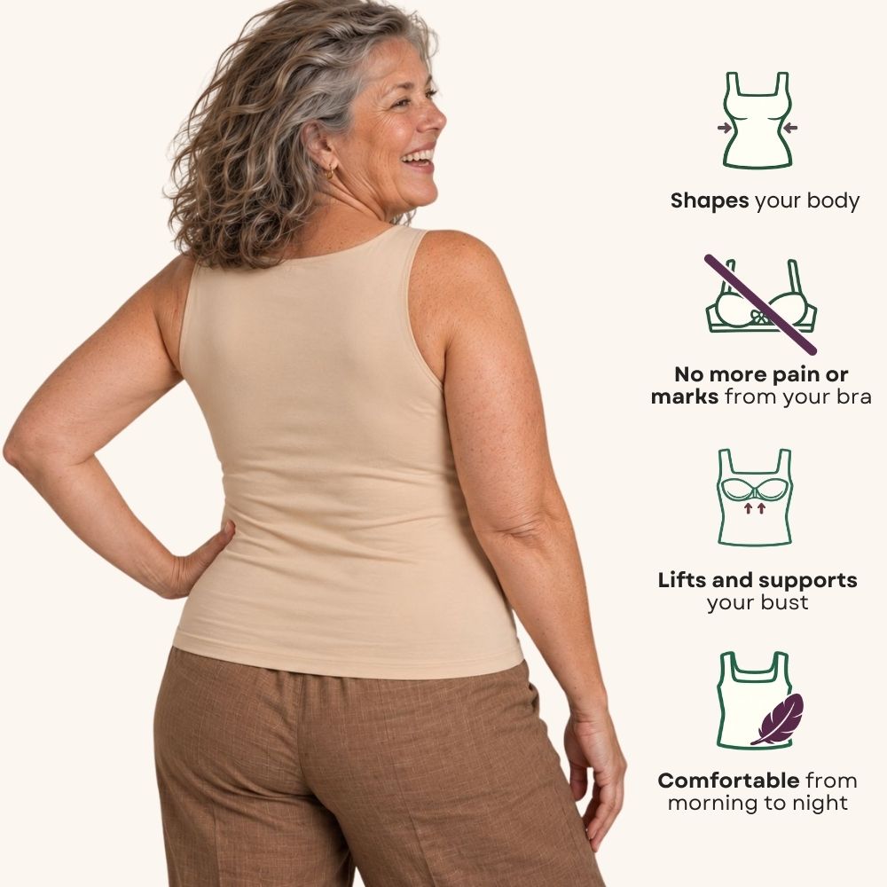 Built-In Bra Comfort Shaper Tank
