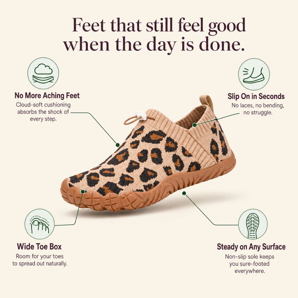 Grace & Ease | All-Day Comfort, Zero Foot Pain